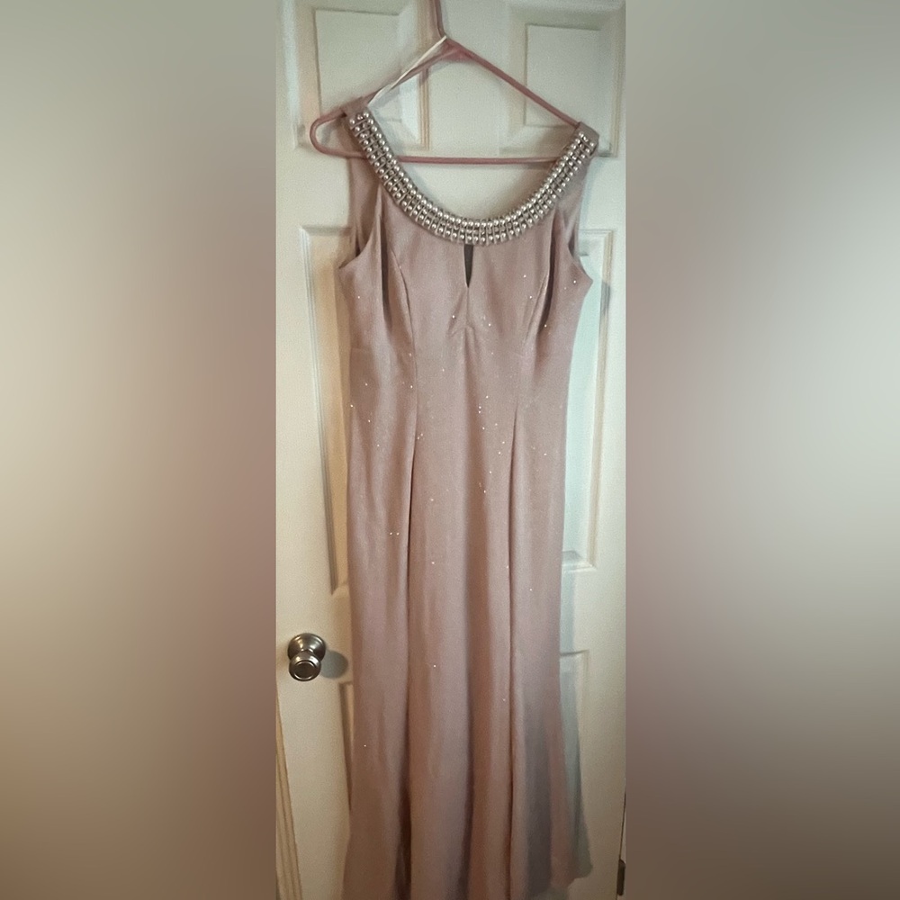 RM Richard’s size 8. Champagne sparkle. Excellent condition.